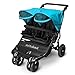 Out n About Little Nipper Double Stroller Marine Blue