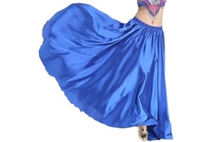 Tookang Donna Gonna da Ballo Danza del Ventre Gonna Performance di Danza Gonna Lunga Moderna Tuta per Esibizioni Sceniche