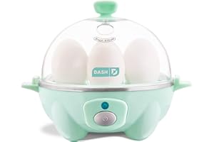 Dash Go Rapid Egg Cooker, czarny aqua