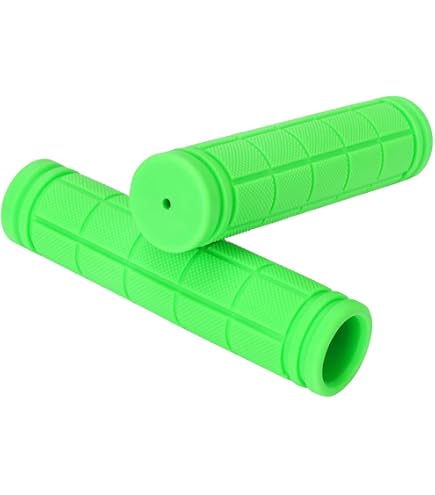 KHE Diamond BMX Griffe – Supersafe Halterung Mit Flange Und Coolen Pyramidenprofil, Knallorange