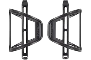 ZEFAL Pack Pulse S2 Gauche et Droit - Lot de Deux Porte Bidon Vélo à Ouverture Latérale - Porte Gourde Velo Léger - Porte Bidon VTT ou Vélo de Route en Fibre de Carbone - Fabriqué en France