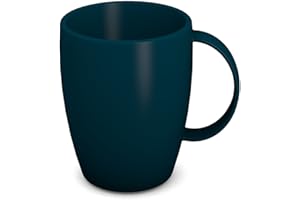 Ornamin Tazza con manico 260 ml benzina (modello 420) /tazza di plastica riutilizzabile, tazza da caffè