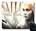 Price comparison product image Custom TV Mouse Pad with game of thrones season 4 daenerys targaryen jon snow main characters Non-Slip Neoprene Rubber Standard Size 9 Inch(220mm) X 7 Inch(180mm) X 1/8 Inch(3mm) Desktop Mousepad Laptop Mousepads Comfortable Computer Mouse Mat