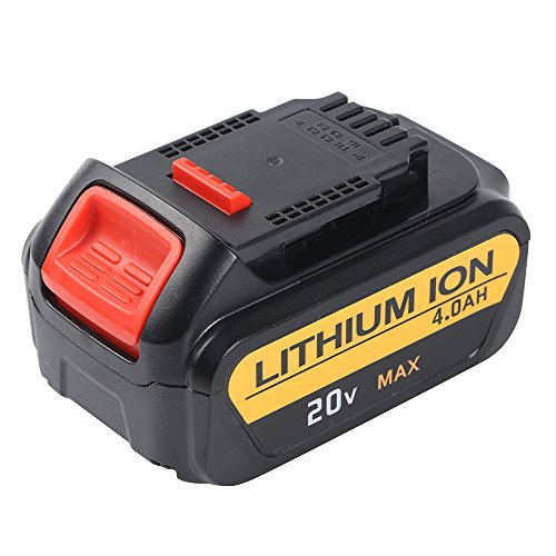 DeroTeno 4.0Ah 18V 20V Max Premium XR Lithium-Ion Werkzeug Akku für Dewalt DCD / DCF / DCG Serien - 3