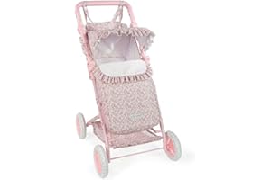 Silla de Paseo Pra muñecas con Saco Lil & Tom de Pasito a Pasito - Rosa