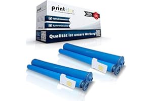 PRINT-KLEX GMBH & CO.KG Print-Klex Lot de 2 rouleaux thermiques compatibles pour Philips Magic 3 Magic 3 Basic Magic 3 Primo Magic 3 Voice Dect Magic 3 Voice Dect SMS Magic 3 Voice SMS PFA331 PFA 331 906115312009 Office