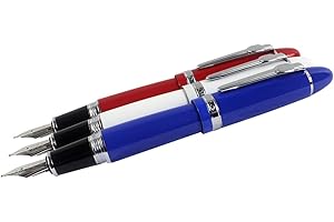 Zoohot Jinhao 159 Lot de 3 gros stylos plumes 3 couleurs 3-colors-1