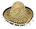 Produktbild Mini Mexikaner Sombrero mit Troddeln - 25 cm Durchmesser Natur