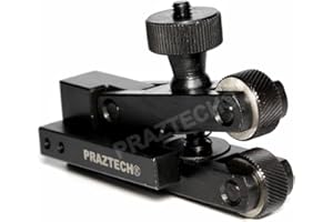 PRAZTECH® Quality Diamond Knurling Tool Precision Mini V-Clamp 5-20 mm Adjustable Force Spring Action | Lathe Machine Quick Change Tool Post | DIY Workshop