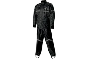 Nelson-Rigg SR-6000 Stormrider Unisex Rain Suit (Black, X-Large)