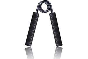 SMIRAIN 𝗦𝗠𝗜𝗥𝗔𝗜𝗡 Hand Grip con Manicotto Gomma, Gripper Avambracci Attrezzi, Allenamento Molla Avambraccio, Molle Mani, Per Allenamento di Forza e Flessibilità, Riabilitazione Della Mano