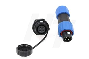 HangTon SD13 4 broches en plastique Connecteur mâle femelle pour système d'alimentation extérieur