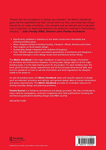 Metric Handbook: Planning and Design Data