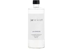 LONA SCOTT Cashmere, Wool & Delicates Shampoo Detergent 475ml, Made in UK, Lavender