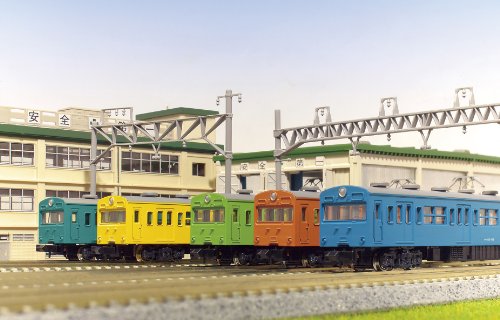 Commuter Train Series 103 (Blue) (3-Car Set) (Model Train)