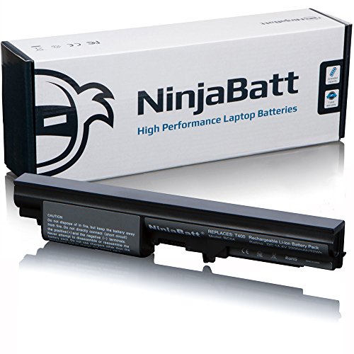 NinjaBatt® New Laptop-Akku für IBM 43R2499 42T4677 ThinkPad T400 R400 41U3198 42T5225 42T5262 42T5226 42T4530 42T5230 42T4548 – High Performance [4 Zellen/2200mAh/32wh]