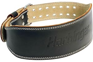 ROCKTAPE Harbinger 4 Inch Padded Leather Belt Homme Black FR: M (Taille Fabricant: M)