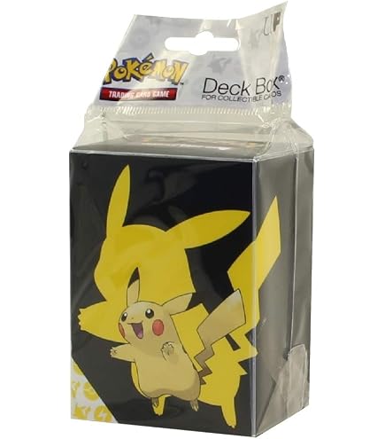 Boîte De Rangement Pokémon Ultra Pro – Pour Cartes à Collectionner (environ 82 Cartes, Multicolore)