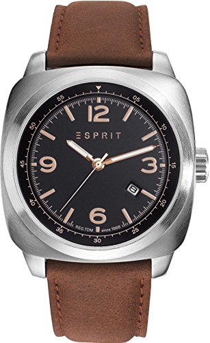 Esprit Herren-Armbanduhr cognac Analog Quarz Leder ES103611009 Esprit Herren-Armbanduhr cognac Analog Quarz Leder ES103611009