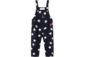 Mud Kingdom Little Boys Overalls Casual Star