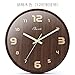 Produktbild JJD 24.Stunde Holz- Continental Uhren Die Moderne Wanduhr Wohnzimmer Tisch Und Stilvolle Mute Creative Home2