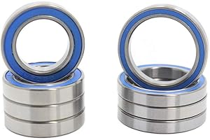FUSHIBEARING RC Wheel Hub Bearings Compatible with Traxxas X-Maxx 6S 8S, 15x24x5mm-20x27x4mm Ball Bearing Set (Pick of 8pcs)
