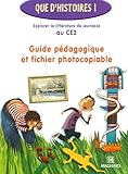 Image de Explorer la littérature de jeunesse au CE2 : Guide pédagogique et fichier photocopiable