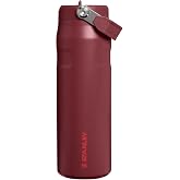 Stanley The IceFlow Bottle Flip Straw 2.0 0.7L / 24oz 10-11283-396 Bordo
