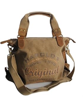 Canvas Jeans Tasche von Harolds - Damentasche , Shopper , Umhängetasche , Vintage Handtasche , Schultertasche...