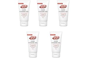 UNILEVER U 5 x Lifebuoy Hand Hygiene Sanitiser Gel - 70% v/v Alcohol - 50ml