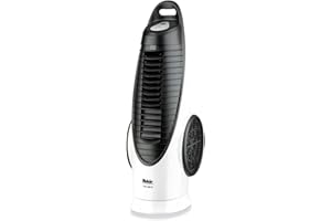 Fakir TVL 90 S Ventilateur tour avec télécommande oscillante 3 vitesses Ventilateur avec minuteur ultra puissant écran LED 90 W
