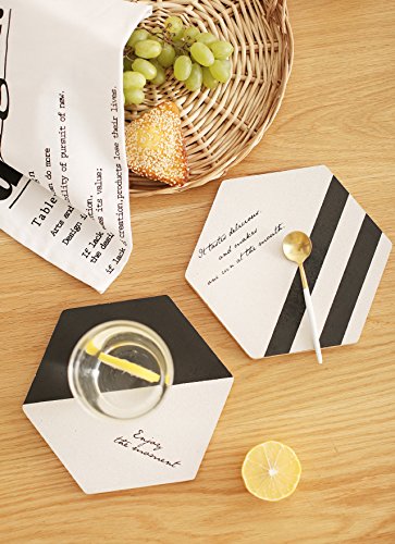 4 Stück Topfuntersetzer aus Kork 18cm Durchmesser Korkuntersetzer Untersetzer - 3