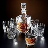Bormioli Rocco Dedalo Glass Decanter 800 ml 6 Glasses 260 ml (Housewares)