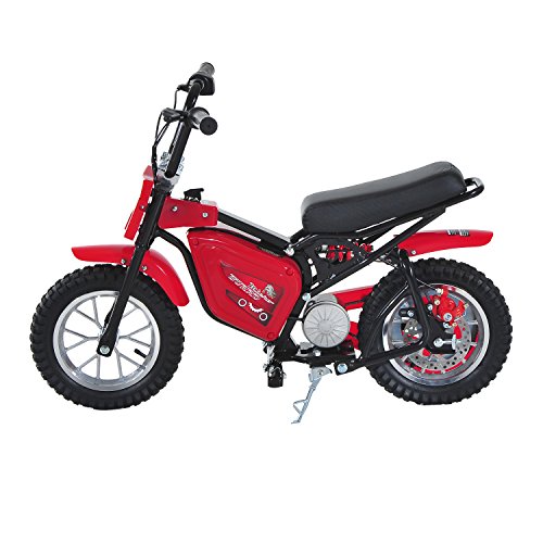 Homcom® Homcom® Kinder Motorrad Elektromotorrad Kinderfahrzeug Kindermotorrad mit Gasgriff 21km/h 250/350W rot (Modell1/ 250W)