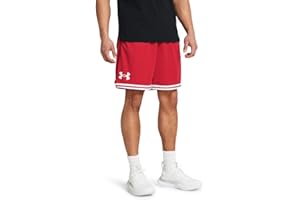 Under Armour Herren Shorts Basketball-Shorts, 25,4 cm Umfang