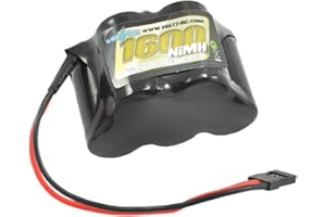 Voltz 1600mAH 6V NiMH Receiver Battery Pack (Hump)