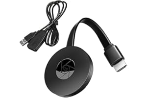 ZOYDP Miracast - Dongle HDMI inalámbrico para iPhone, iPad, Android, iOS, Windows, Mac, ordenador portátil, PC a TV, monitor, proyector (compatible con Miracast DLNA Airplay)