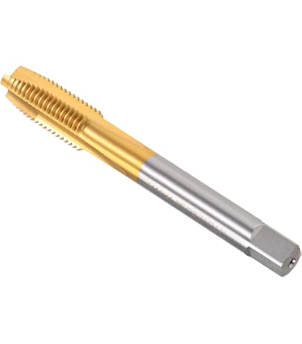 Jeu De 3 Tarauds HSS 10x125mm - Pour Taraudage Trou Borgne - Filetage Métal Professionnel