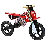 Kinder Laufrad im Motorrad-Stil - Lernrad für Mädchen und...