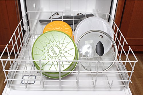 Neoflam Midas Cast 9-Piece Aluminum Cookware Set with Detachable Handle, Multicolored