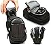 Produktbild Navitech schwarze Digital Kamera Tasche für das Olympus XZ-10 / XZ / SZ-15 / SH-50 / SH-25MR / TG-630 / TG-830 / TG-2 / VH-520 / VG-180 / VR-370 / VH-410 / VG-170 / VH-210 / VR-340
