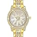 Produktbild LCDYFashion Chain Watch Mit Diamanten - Casual Gold Watch Kupferarmband Wasserdicht Fashion Adult Strap Für Frauen