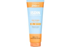 ISDIN Fotoprotector Wet Skin Gel Cream SPF 50 | Crema-Gel Corpo Rinfrescante e Idratante | Assorbimento Rapido