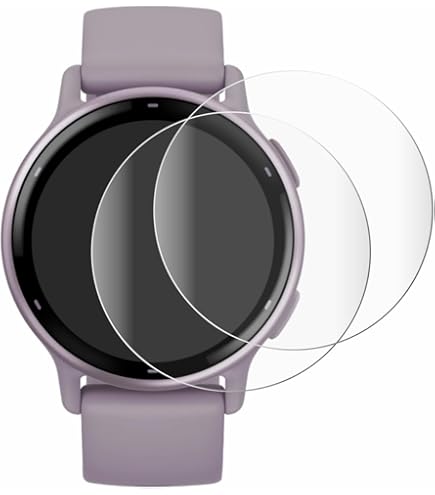 Lot De 4 Protections D'u00e9cran Pour Vivoactive 5, Couverture