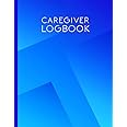 Caregiver daily log book: Carer daily record logbook - Care worker daily patient record book: Emergency contacts / Medication / Daily activities / Meal time / Care procedures