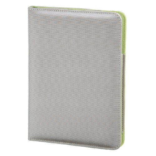 Hama Lissabon Klapph  lle f  r Apple iPad Air Mehrfarbig Silberfarben Gr  n