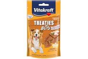 Vitakraft Treaties Bits - Friandise pour chien au Poulet - 1 x 120g