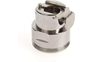 ‎SANQUELL Multiadapter für Legionellenfilter für Waschbecken SAFETY TAP | 24mm & 28mm Außengewinde Adapter)