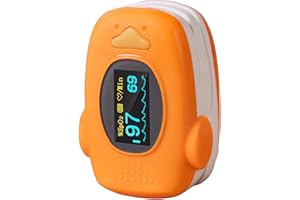 BLT M70A Pediatric Pulse Oximeter Fingertip, Oxygen Monitor for Kids and Child over 3, Oxygen Sats Monitor Finger Children, Kids Oxygen Saturation Monitor and Paediatric Pulse Oximetry CE Approved