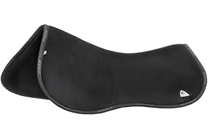 Acavallo Memory Foam Half Pad - schwarz